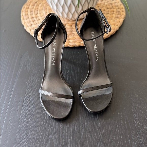 Stuart Weitzman Black Heels Elegant Design - Picture 3 of 5